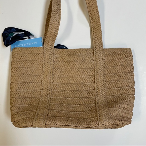NWT Draper James Everyday Straw Bag - Picture 6 of 11